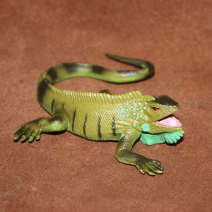 safari 儿童认知玩具爬行动物模型 微拍场景摆件 鬣鳞蜥 蜥蜴