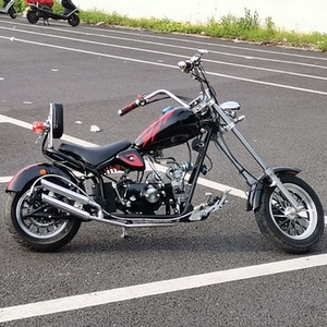 全新迷你小哈雷太子摩托车复古小狗个性街跑沙滩越野成人汽油电动