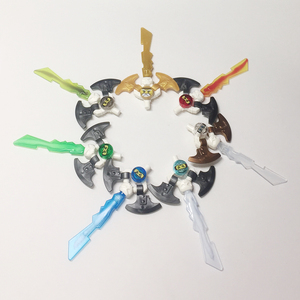 00雪楠爸爸淘宝lego 乐高幻影忍者 武器 纳达可汗 巨灵刀 多款 全新