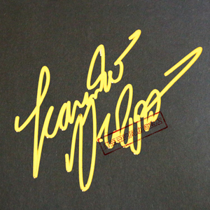 莱昂纳多迪卡普里奥Leonardo DiCaprio金属签名帖 小李子手机贴