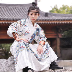 锦衣卫飞鱼服白色