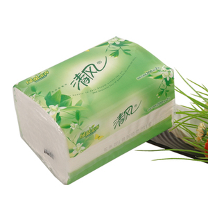 清风绿茶双层200抽单包 抽纸 面巾纸 卫生纸 面巾餐巾纸 批发