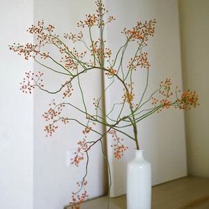 山归来蔷薇果中式禅意插花水养期长鲜花材长枝条店铺用花上海直发