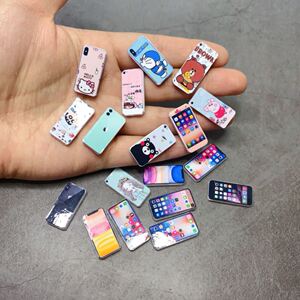 diy手工制作微缩食玩小物过家家玩具娃娃屋配件迷你手机拼装模型