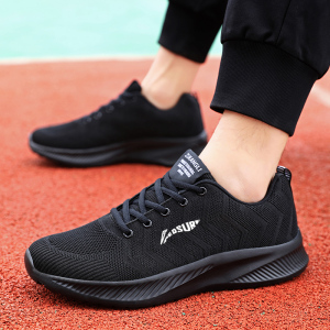 李宁正版品牌男鞋夏季透气网面运动鞋软底鞋底男士跑步鞋休闲旅