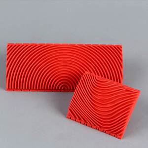 木纹器仿木头纹理路印花艺术拉丝漆工具拉纹器圆形刷海藻滚筒绵棉