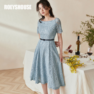 罗衣旗舰店连衣裙蕾丝