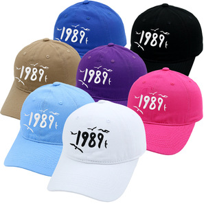 欧美Taylor Swift帽子棉刺绣泰勒1989棒球帽海鸥春季女休闲鸭舌帽
