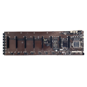 全新b75-eth直插8卡btc主板八卡多显卡槽云计算b85大间距12卡平台