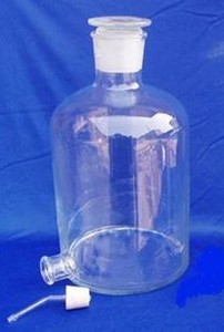 玻璃仪器*放水瓶*蒸馏水瓶 10000ml 放水瓶配胶塞和玻璃管