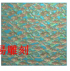 镂空祥云 精雕图 浮刻图 灰度图 浮雕jdp 46牌云底花纹底纹祥云