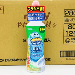 日本进口JOHNSON庄臣马桶洁厕液厕所除菌除垢清洁剂去异味400g