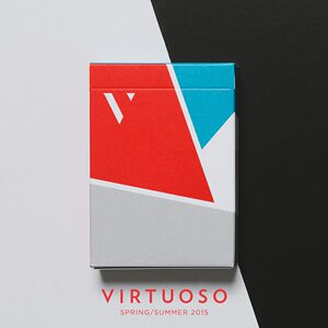 virtuoso扑克 艺术大师 ss15 细微磕角不伤牌 美国进口收藏花切