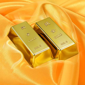 李居明金生金仿真金条金砖财箱摆件饿金命五行缺金补金