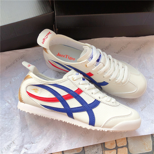 正品jazztiger爵仕虎2022春新款休闲低跟系带圆头男女同款休闲鞋