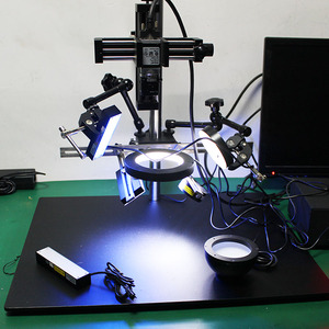 豪华版机器视觉实验支架工业相机ccd光源测试检测量打光水平校准
