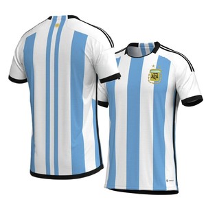 正品2022卡塔尔世界杯阿根廷国家队主场球衣10号梅西球员版足球服
