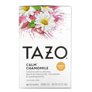 星巴克泰舒茶tazo calm chamomile平静洋甘菊 花草茶 无咖啡因