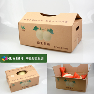 南汇玉菇包装盒通用品牌甜瓜礼品盒水果包装盒子五层纸箱厂家现货