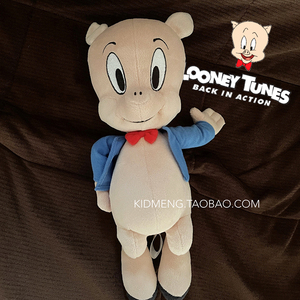 looney tunes 华纳乐一通 猪小弟毛绒公仔