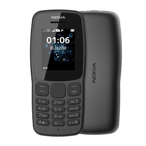 Nokia/诺基亚 新106双卡双待经典老年人学生备用车间手机超长待机