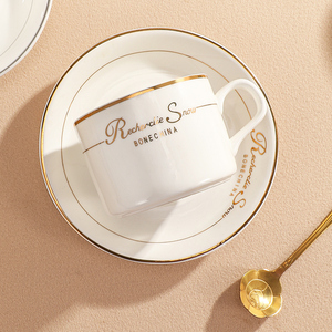 咖啡杯子高档精致欧式小奢华咖啡杯碟下午茶茶具套装美式咖啡杯子