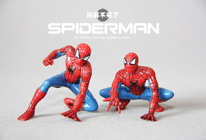 正版marvel蜘蛛侠SPIDERMAN套装 动漫周边 卡通玩具复仇者模型