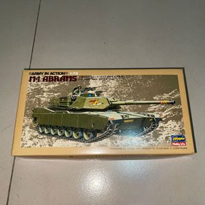长谷川 MA01 31133 1/72 M1 艾布拉姆斯 主战坦克 拍个黄瓜模型