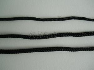 化纤尼龙圆绳子 涤纶PP编织绳线 手提束口索袋穿拉弹簧锁扣绳子