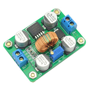 大功率接线端子DC-DC 升压模块 超lm2577（峰值5A）带指示灯