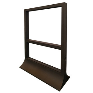 大佛山市铜板号广东省油石铝家具断桥展架铝木门窗展示架样品架