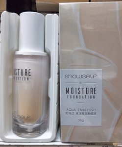 新品推荐蕾琪化妆品秀自己高清聚润粉底液自然裸妆亮肤无瑕打底