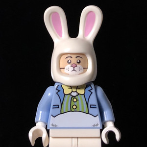【玩乐风暴】lego 乐高 兔子人表情 兔子面具 第三方定制人仔头