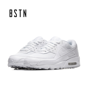 耐克男鞋max90纯白