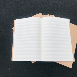 五线谱本牛皮纸音符16k音乐作词本五线谱本 乐谱本34张每本