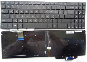 ASUS华硕X580 N580V M580 NX580 黑色 背光 繁体 中文 TW 键盘 CH