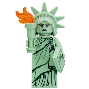 自由女神乐高像