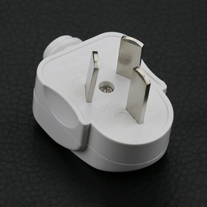 南帆10a/16a单相三极电源插头3脚三扁三孔铜插头工程阻燃3c认证