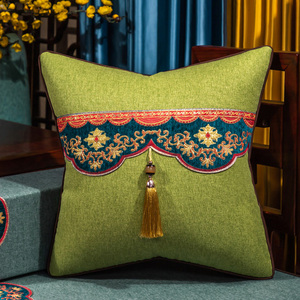 中式靠枕中国风床上