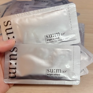 特价 专柜小样 韩国苏秘37度 呼吸泡泡面膜 深层清洁保湿修护美白