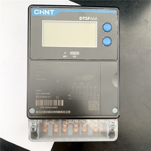 正泰电表DTSF666昆仑三相四线电子式多费率电能表LCD红外上海时段