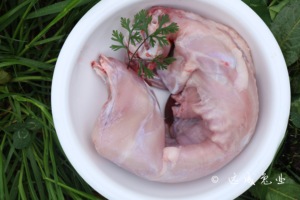 兔肉新鲜兔肉整只包邮活兔现杀王兔子自家喂养新鲜兔子肉四川