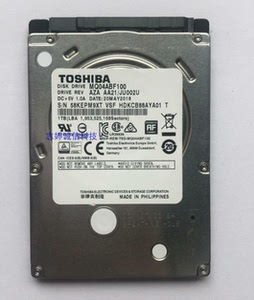 toshiba/东芝 mq04abf100 2.5寸机械硬盘5400转128m 7mm 1tb
