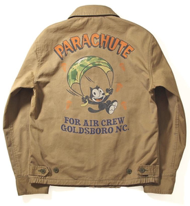 正规代理【superxy】5月到货 toys mccoy 菲力猫伞兵n-1甲板夹克