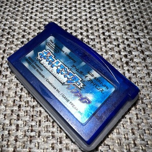 gba nds 原装卡带 精灵宝可梦 蓝宝石 口袋妖怪 芯片记忆 送卡