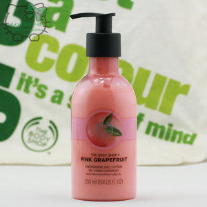 thebodyshop美体小铺粉红西柚身体乳春夏润肤乳香甜葡萄柚味250ml