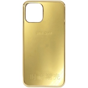 适用于苹果12Promax手机壳iPhone12Promax保护套24K黄金定金DIY
