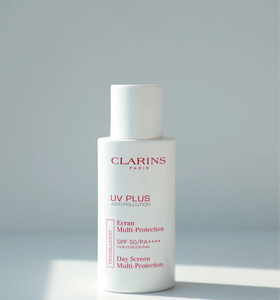 clarins/娇韵诗 美白清透防晒霜uv隔离乳50ml spf50透明色