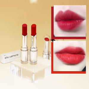 shu-uemura/植村秀 小黑方无色限柔雾哑光唇膏口红 784 590 163