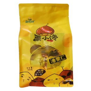 栗小馋油栗子甘板栗仁500克沂蒙山莒南特产熟即食真空小包装零食